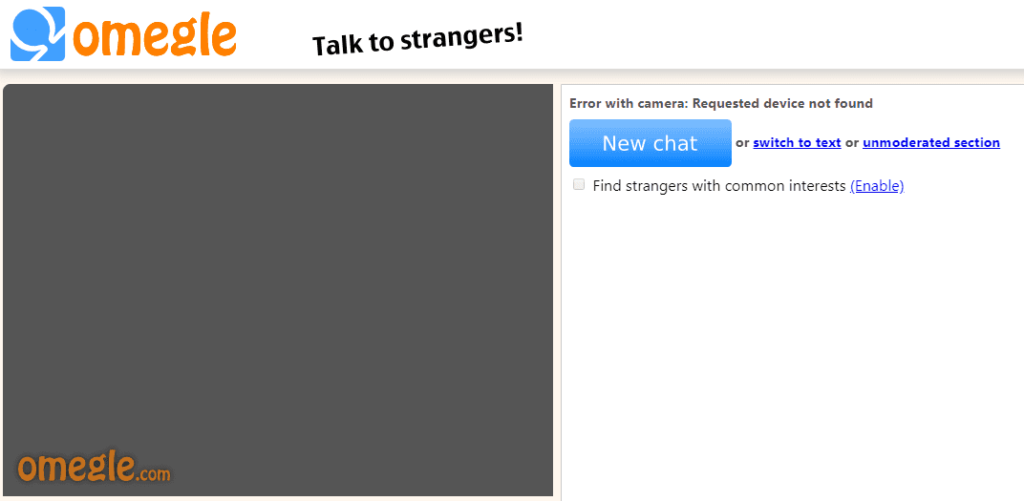 How to Fix Omegle Video Camera not Working on Chrome, Firefox & Mac