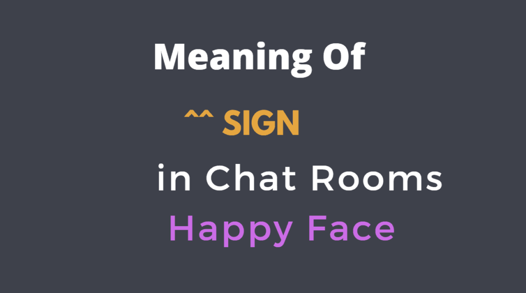 What Does Mean In Chat Rooms